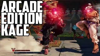 SFV AE KAGE Combo Video Combo After VReversal [upl. by Coucher]