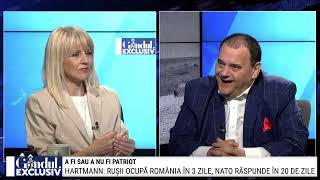 GÂNDUL EXCLUSIV A fi sau a nu fi patriot astai întrebarea HD Hartmann are raspunsul șil explică [upl. by Aihsakal]