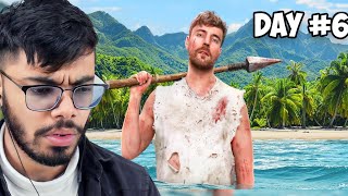 Surviving 7 Days in An Island  Casetoo Reacts to Mr Beast [upl. by Neivad]