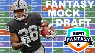 2022 Fantasy Football Mock Draft  10Team PPR  4th Pick [upl. by Ahseei]