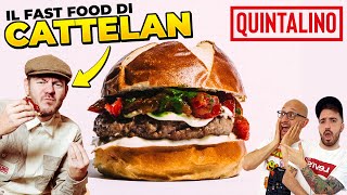 Il FAST FOOD di CATTELAN è BUONO  Proviamo Quintalino [upl. by Franz]