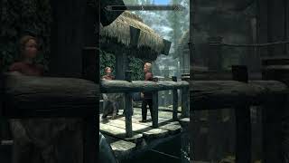 Unrelenting Force gaming skyrim funny funnyvideo funnyshorts [upl. by Nohj622]