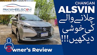 Changan Alsvin 13 MT 2021  Owners Review  PakWheels [upl. by Caesaria810]