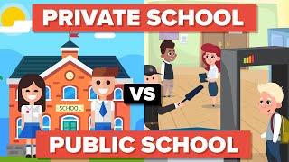 Private School vs Public School  How Do The Students Compare [upl. by Derinna842]