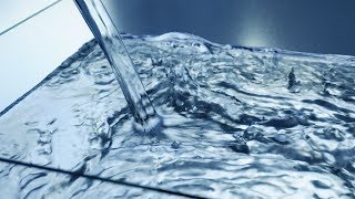 Blender Tutorial  Realistic Fluid Simulation [upl. by Liddle705]