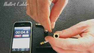 How To Make a SLUG DIY cable Pedal Board Kit In 48 Seconds Bullet Cable [upl. by Noram213]