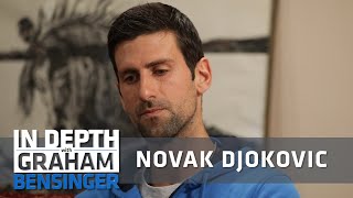 Novak Djokovic on marital challenges Growth as a couple [upl. by Lerat]