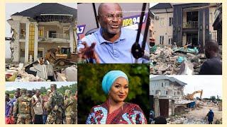 Samira Bawumias brother Ordered Soldiers to CoIIapsed Kennedy Agyapongs fundraiser Mansions [upl. by Eidassac]