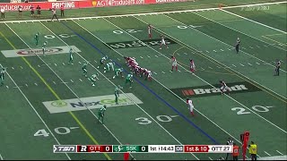 Saskatchewan Roughriders vs Ottawa REDBLACKS Week 9 Full Game 2023 [upl. by Aleirbag]