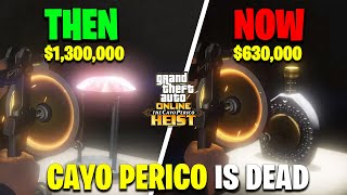 CAYO PERICO HAS BEEN NERFED FOREVER 30 Payout Decrease WHAT ARE YOU DOING ROCKSTAR [upl. by Filippa]