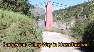 Dangerous Valley Way in Muzaffarabad [upl. by Erlinna]