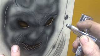 Air brushing with our new Timbertech Part 2 review [upl. by Perrine]