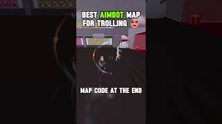 Aimbot map 😮‍💨 fortnite fortniteaimbot fortnitememes fortnitehack fyp fortnitetrolling fy [upl. by Aratahc]