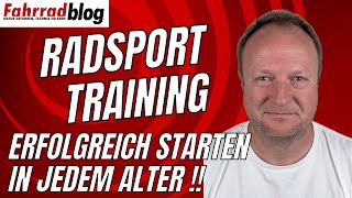 RadsportTraining Erfolgreich durchstarten in jedem Alter Wie und Warum ich wieder begonnen habe [upl. by Jacobba]