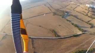 ATERRIZAJE DE EMERGENCIA EN PARAMOTOR  EMERGENCY LANDING IN PARAMOTOR MENORCA [upl. by Erdnad]