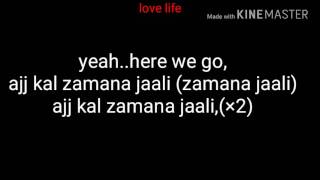 Zamana jali bohemia Full song lyrics [upl. by Oramug]