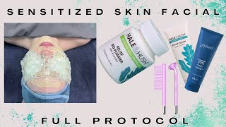 Sensitized Skin Facial Haleamp HushGlymed [upl. by Aiksa13]