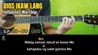 DIOS IKAW LANG  Influence Worship  Easy Guitar 🎸 Chords Tutorial [upl. by Dinnage]