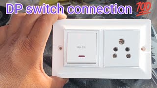 32 amp DP switch connection connection kaise kare dp switch technology repair electrical tricks [upl. by Kathi]