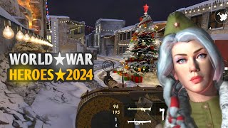 World War Heroes Update 2024 Gameplay Android [upl. by Yrod105]