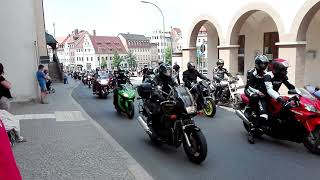 25 Zeitzer Bikertreffen Ausfahrt [upl. by Rimaa]