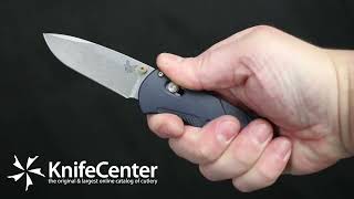 Benchmade 58503 Mini Barrage AXISAssisted Folding Knife [upl. by Aihsile638]