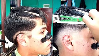 Corte Degradado  cortes DESVANECIDO para HOMBR Tutorial BARBERÍA [upl. by Anaitsirc]