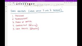 MEB Episode 47 Enthalpy and Internal Energy Changes for Pressure Changes [upl. by Mixie]