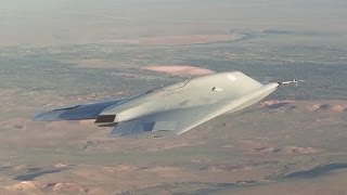 BAE Systems  Taranis Unmanned Combat Air Vehicle UCAV First Flight 1080p [upl. by Rolfe]