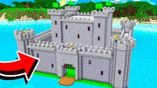 BUILDING A CASTLE In MINECRAFT Preparing For War [upl. by Colvert]