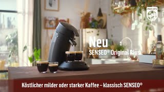 Philips SENSEO® Original Plus  So verwenden Sie Ihre Kaffeepadmaschine [upl. by Dlared]