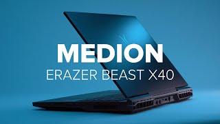 Medion Erazer Beast X40 im Test Wie gut funktioniert mobiles Gaming mit der RTX 4090 [upl. by Betsy]