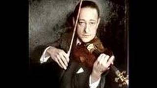 Jascha Heifetz plays Bach Partita 3 part 1 [upl. by Irot]