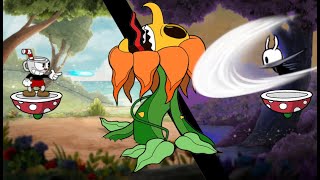 Cagney Carnation Rank S and Radiant Hitless  Cuphead  Hollow Knight [upl. by Ikcin229]