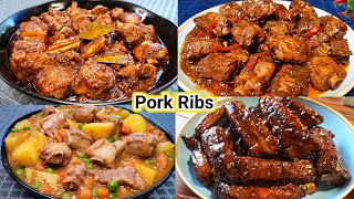 4 DELICIOUS PORK RIBS RECIPES  Kusina ni Lola [upl. by Dever]