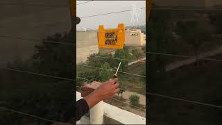 Electric Fence Protecting Your Home 🏡 knightautomationservices electricfence pakistan india usa [upl. by Niriam]