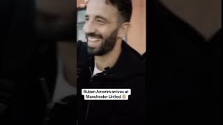 Ruben Amorim arrives Carrington today shorts manchesterunited football englishfootballclub [upl. by Dav]