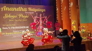 Bharathnatyam Salangai Poojai  Alaripoo [upl. by Nylemaj]