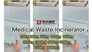 Medical Waste Incinerator Furnace Incineration Pyrolysis Furnaces [upl. by Arbuckle]