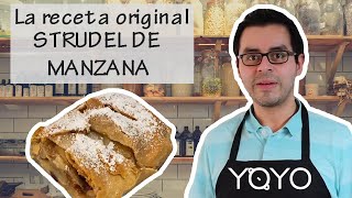 STRUDEL DE MANZANA la receta original  Cocinando con YOYO [upl. by Mij]