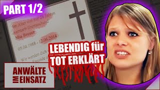 Halloween Special 12 Mias EIGENE TODESANZEIGE steht in der Zeitung  Anwälte im Einsatz SAT1 [upl. by Karlan]