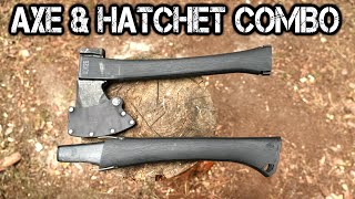 Most Unique Bushcraft Axe Ive SeenAgawa ADK26 [upl. by Aihset]