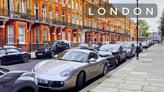 South Kensington London Walking Tour in 4K HDR [upl. by Plusch]