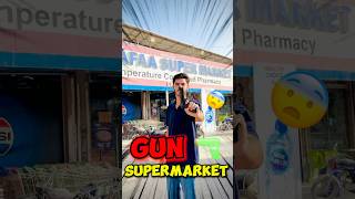 Gun prank in supermarket haiderjanivlogs minivlog viralvideo [upl. by Nytsuj]