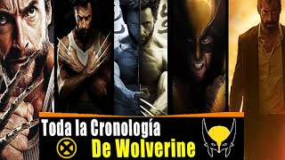 CRONOLOGÍA COMPLETA de WOLVERINE en el Universo Cinematográfico de MARVELFOX 💥🎬🔥 Soy JD [upl. by Salene]