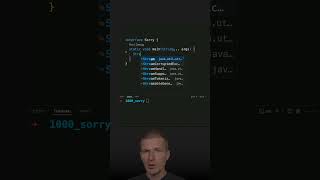 How To Ask For Forgiveness1000 Times java shorts coding airhacks [upl. by Htezil]