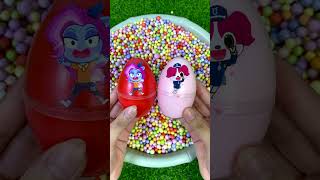 Rainbow Eggs SLIME Sheriff Labrador  Satisfying Videos ASMRasmr satisfying clay toys short [upl. by Sukramaj]