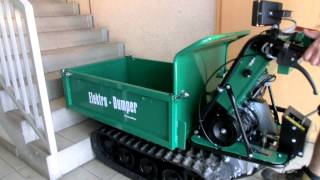 PowerPac AKKU ELEKTRO Raupen Dumper Kettendumper Muldenkipper Minidumper Dumper Typ RDE500 [upl. by Trace]