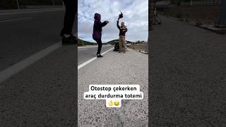 Otostop çekerken araç durdurma 2024 komedi türkiye travel turkey shortvideo song trending [upl. by Pliske619]