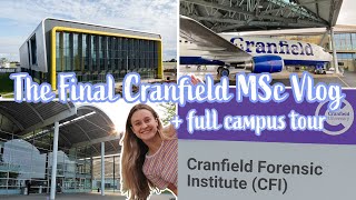 OC Cranfield University Campus Tour amp Move Out Vlog my last ever Cranfield MSc vlog [upl. by Rebme600]